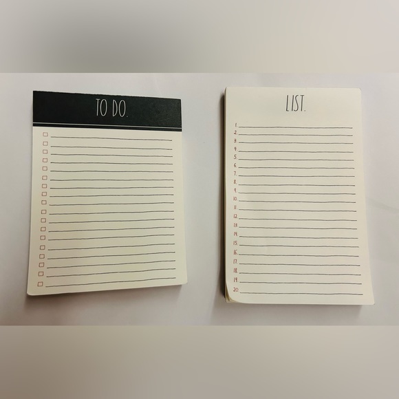 Two New Rae Dunn Pads “To Do” “List” - Picture 5 of 15